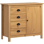 Sideboard Hill Range honey brown 91x40x80 cm solid pine - Sideboard