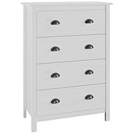 Sideboard Hill Range 4 drawers 79x40x110 cm solid pine - Sideboard