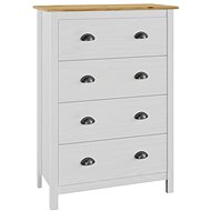 Sideboard Hill Range 4 drawers 79x40x110 cm solid pine - Sideboard