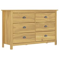 Sideboard Hill Range 125 x 40 x 80 cm solid pine wood - Sideboard