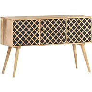 Sideboard 118 x 35 x 75 cm solid mango wood - Sideboard