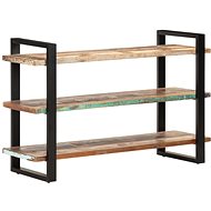 Sideboard with 3 shelves 120x40x75 cm solid recycled wood - Sideboard