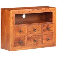 Sideboard 80 x 30 x 60 cm solid acacia wood - Sideboard