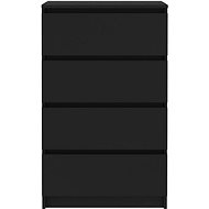 Sideboard black 60 x 35 x 98.5 cm chipboard - Sideboard