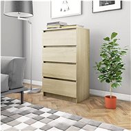 Sideboard oak sonoma 60 x 35 x 98.5 cm chipboard - Sideboard