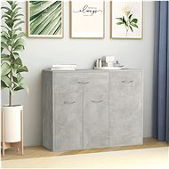 Sideboard concrete gray 88 x 30 x 70 cm chipboard - Sideboard