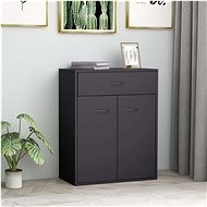 Sideboard gray 60 x 30 x 75 cm chipboard - Sideboard