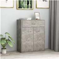 Sideboard concrete gray 60 x 30 x 75 cm chipboard - Sideboard