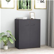 Sideboard gray 60 x 30 x 75 cm chipboard - Sideboard
