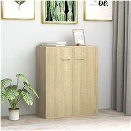 Sideboard oak sonoma 60 x 30 x 75 cm chipboard - Sideboard