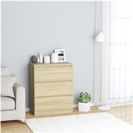 Sideboard oak sonoma 60 x 35 x 76 cm chipboard - Sideboard