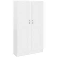 Bookcase white 82.5 x 30.5 x 150 cm chipboard 802723 - Bookshelf