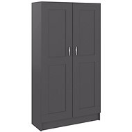 Bookcase gray 82.5 x 30.5 x 150 cm chipboard 802725 - Bookshelf