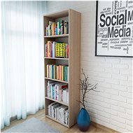 Bookcase, chipboard, oak, 60 x 31 x 190 cm 244883 - Bookshelf