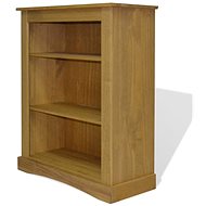 Bookcase with 3 shelves Mexican pine Corona 81x29x100 cm - Bookshelf