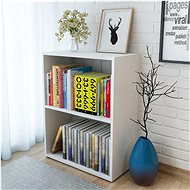 Particleboard bookcase 60 x 31 x 78 cm white - Bookshelf