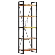 Bookcase with 5 shelves 60x30x180 cm solid recycled wood - Bookshelf