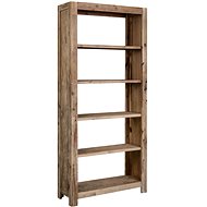 Bookcase 80 x 30 x 170cm Solid Acacia Wood - Bookshelf