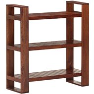 Bookcase honey brown 84 x 30 x 90 cm solid acacia wood - Bookshelf