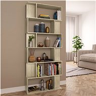 Bookcase/room wall 80x24x192 cm particleboard - Shelving Unit