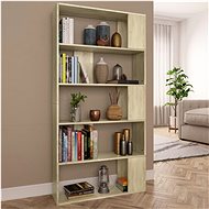 Bookcase / room screen sonoma oak 80x24x159 cm chipboard - Bookshelf