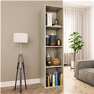 Bookcase / TV cabinet sonoma oak 36 x 30 x 143 cm chipboard - Bookshelf