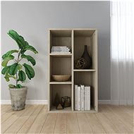 Bookcase / sideboard oak sonoma 50 x 25 x 80 cm chipboard - Shelving Unit