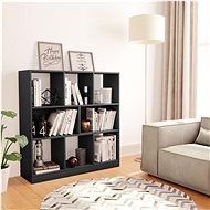 Bookcase gray 97.5 x 29.5 x 100 cm chipboard - Bookshelf