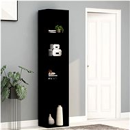 Bookcase black 40 x 30 x 189 cm chipboard - Bookshelf