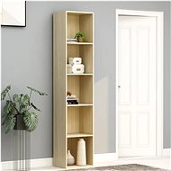 Bookcase sonoma oak 40 x 30 x 189 cm chipboard - Bookshelf