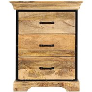 Komoda se zásuvkami 60×30×75 cm masivní mangovníkové dřevo - Komoda