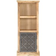 Komoda s dvířky 45×32×110 cm masivní mangovníkové dřevo - Komoda