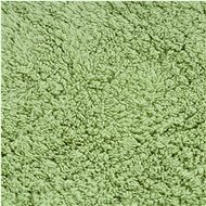 Set of bathroom mats 3 pieces textile green - Bath Mat