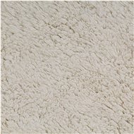 Set of bathroom mats 2 pieces textile white - Bath Mat
