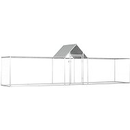 Chicken Cage 5 x 1 x 1.5m Galvanised Steel - Henhouse