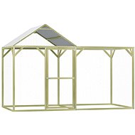 Cage for Chickens 3 x 1.5 x 2m Impregnated Pine - Henhouse