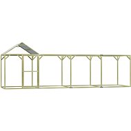Cage for Chickens 6 x 1.5 x 2m Impregnated Pine - Henhouse