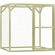 Cage for Chickens 1.5 x 1.5 x 1.5m Impregnated Pine - Henhouse