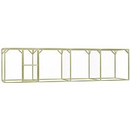 Cage for Chickens 1.5 x 6 x 1.5m Impregnated Pine - Henhouse
