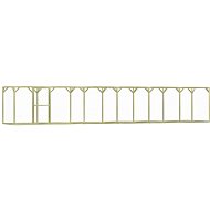 Cage for Chickens 1.5 x 9 x 1.5m Impregnated Pine - Henhouse