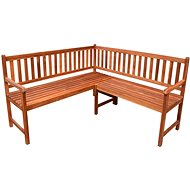 Garden Corner Bench 150cm Solid Acacia - Garden Bench