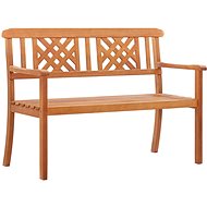 2-seater Garden Bench 120cm Solid Eucalyptus Wood - Garden Bench
