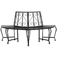 Round Bench around the Tree O 160cm Steel - Garden Bench