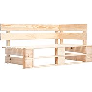 Corner Bench 202 x 202 x 90cm Solid Teak - Garden Bench