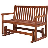 Garden Rocking Bench 125cm of Solid Acacia - Garden Bench