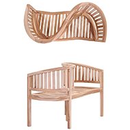 Garden Bench 120cm Solid Teak - Garden Bench
