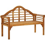 Garden Bench 135cm Solid Acacia Wood - Garden Bench
