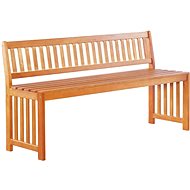 Garden Bench 137cm Solid Eucalyptus - Garden Bench
