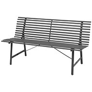Garden Bench 150cm Steel Anthracite - Garden Bench