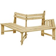 Garden Bench 240cm Impregnated Pine Wood - Garden Bench